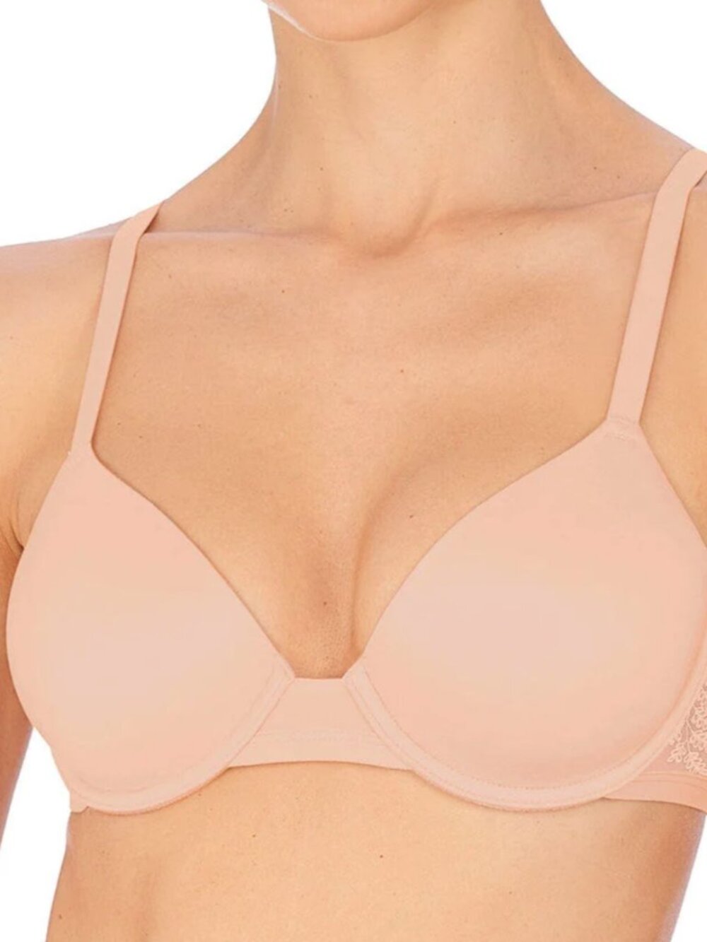 Natori 721310 Frame Contour Underwire Bra Cameo Rose 34B